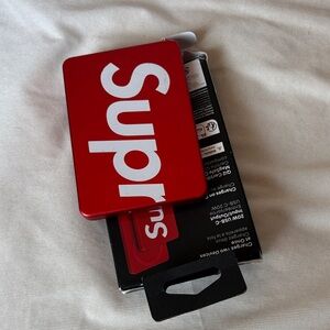 Supreme Mophie Collab Portable Charger Red Card Case